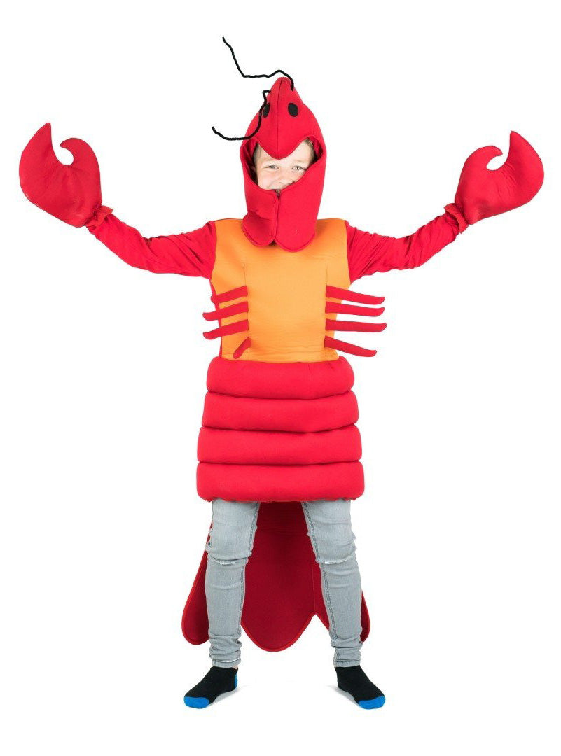 Red Lobster Novelty Kids Costume - Main Image