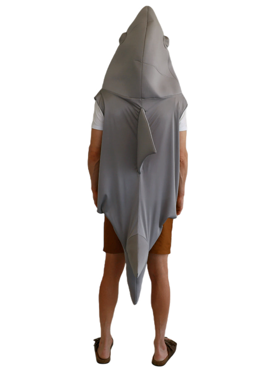 Reef Shark Novelty Adults Costume - Back Image