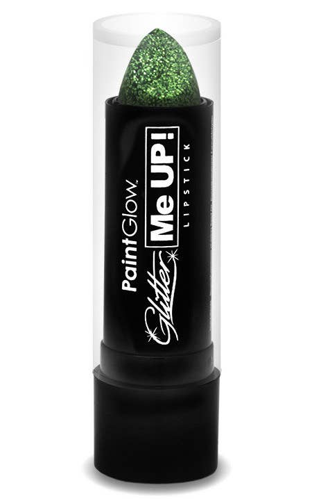 Green Glitter Costume Lipstick - Main Image