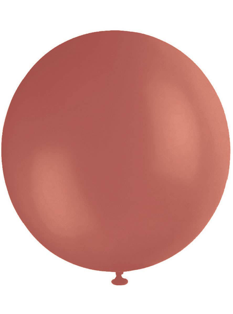 Image of Rose Gold Jumbo 90cm Latex Balloon