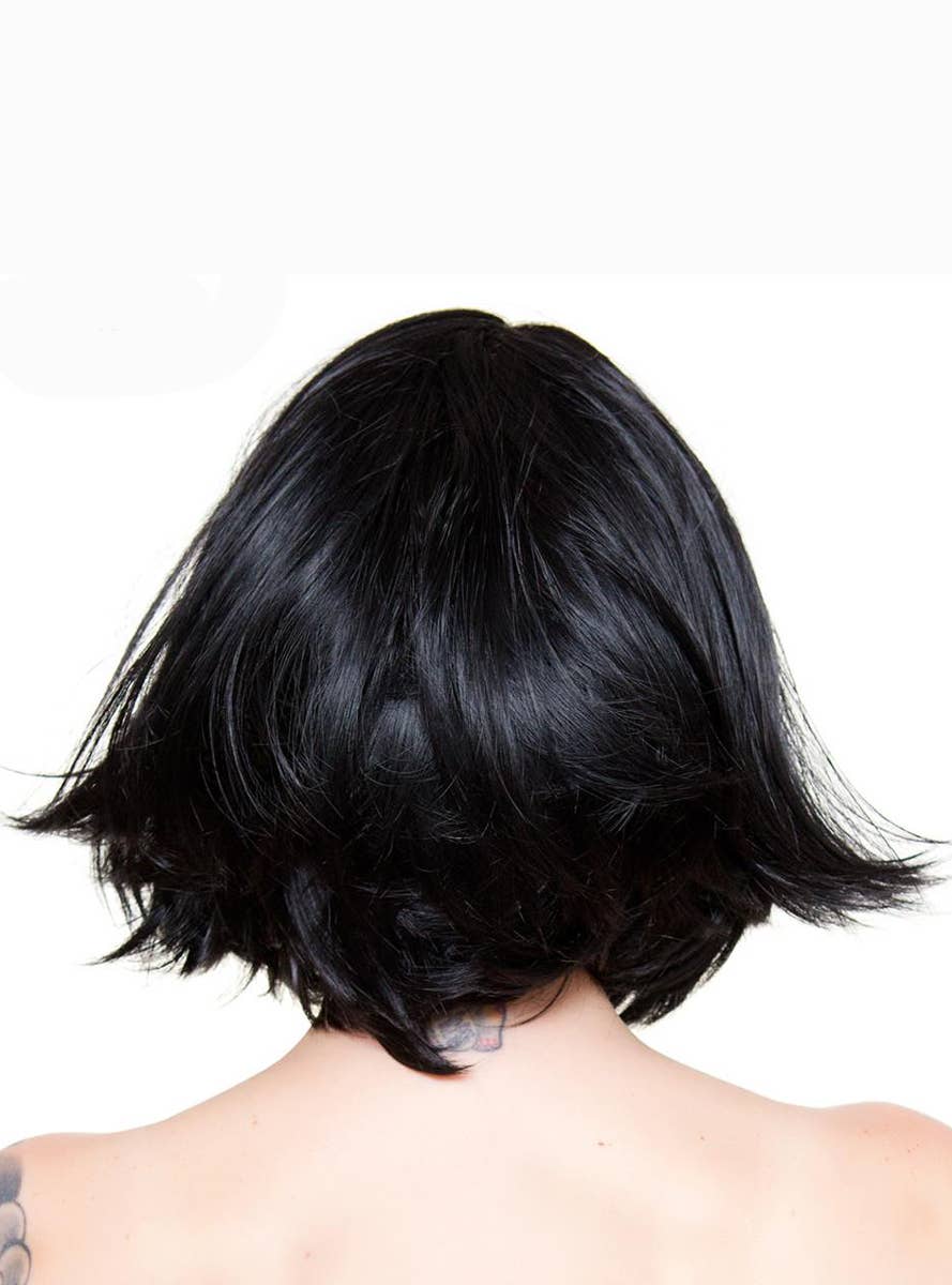 Women's High Resistant Deluxe Short 12" Black Bob Fashion Wig Alternative Image 1