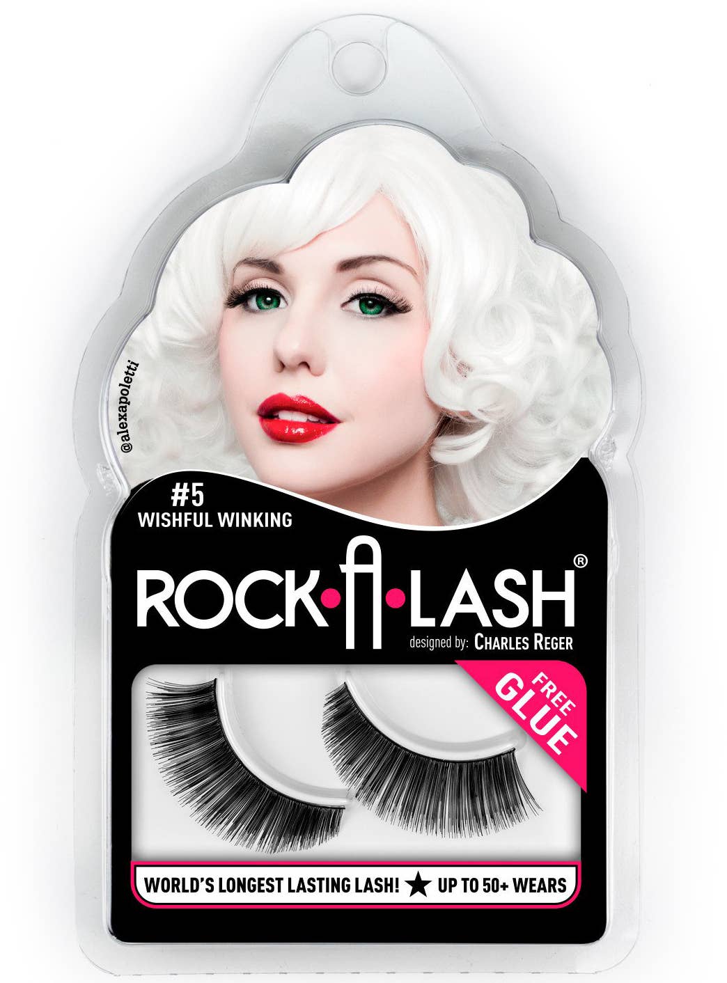 Fluffy Black Wishful Winking Rock-A-Lash Eyelashes Packaging Image