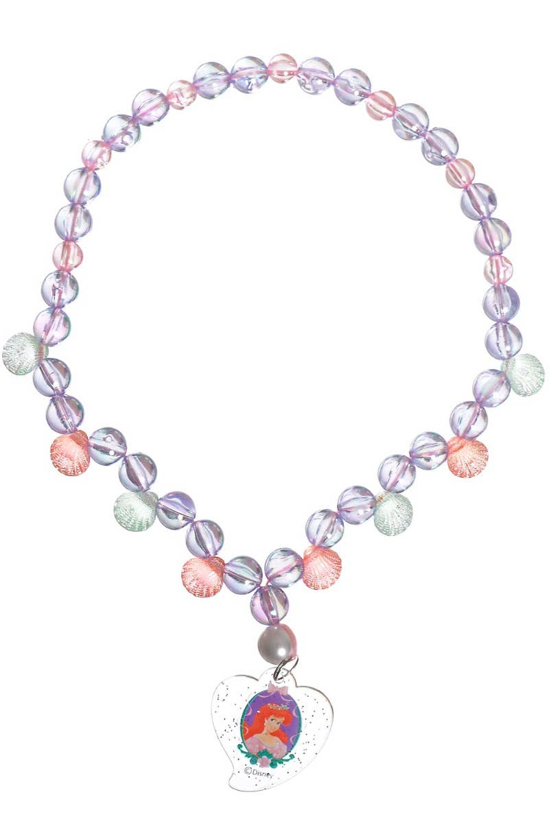 Image of Disney Princess Ariel Necklace Girls Costume Jewellery - Main Photo