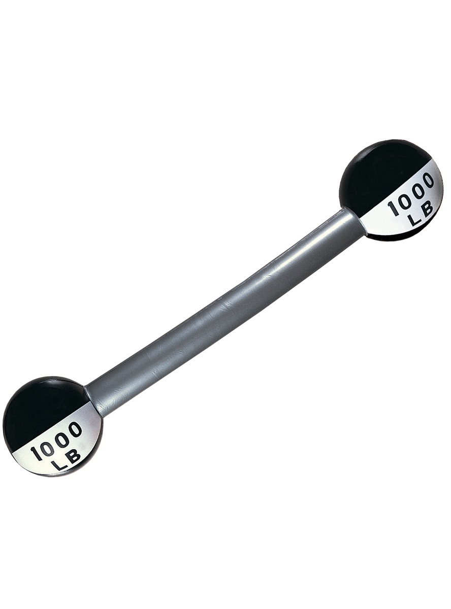 Inflatable Weights Costume Accessory