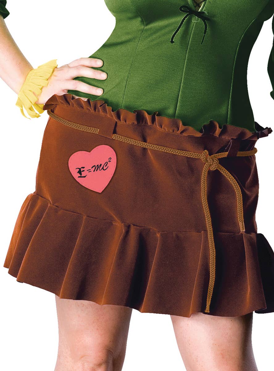 Officially Licensed Women's Plus Size Wizard of OZ Scarecrow Fancy Dress Costume - Close Image 3
