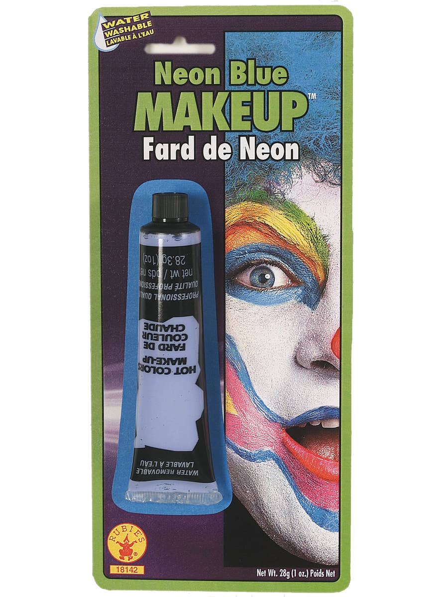 High Quality Neon Blue UV Reactive Face and Body Cream Costume Makeup