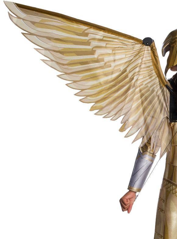 Wonder Woman Golden Armour Wings - Close Up Back Image