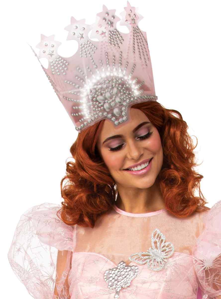 Womens Deluxe Wizard of Oz Glinda Costume - Alternate Image 1