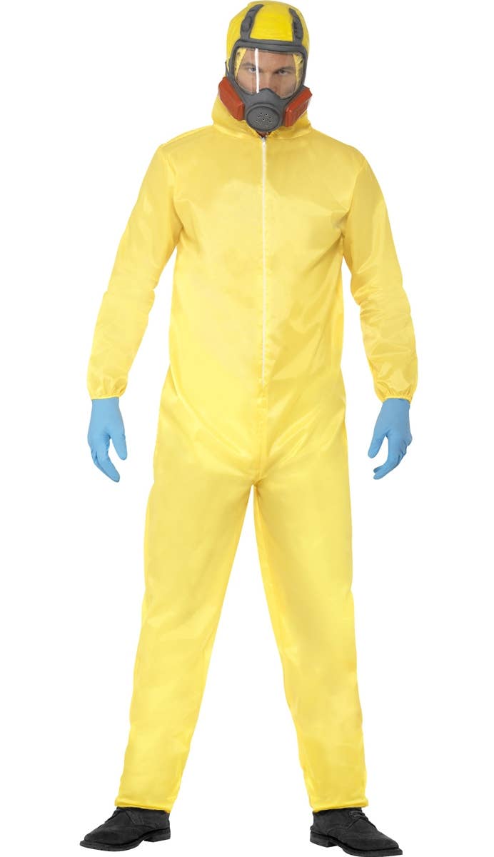 Walter White Yellow Hazmat Suit Breaking Bad Costume Front