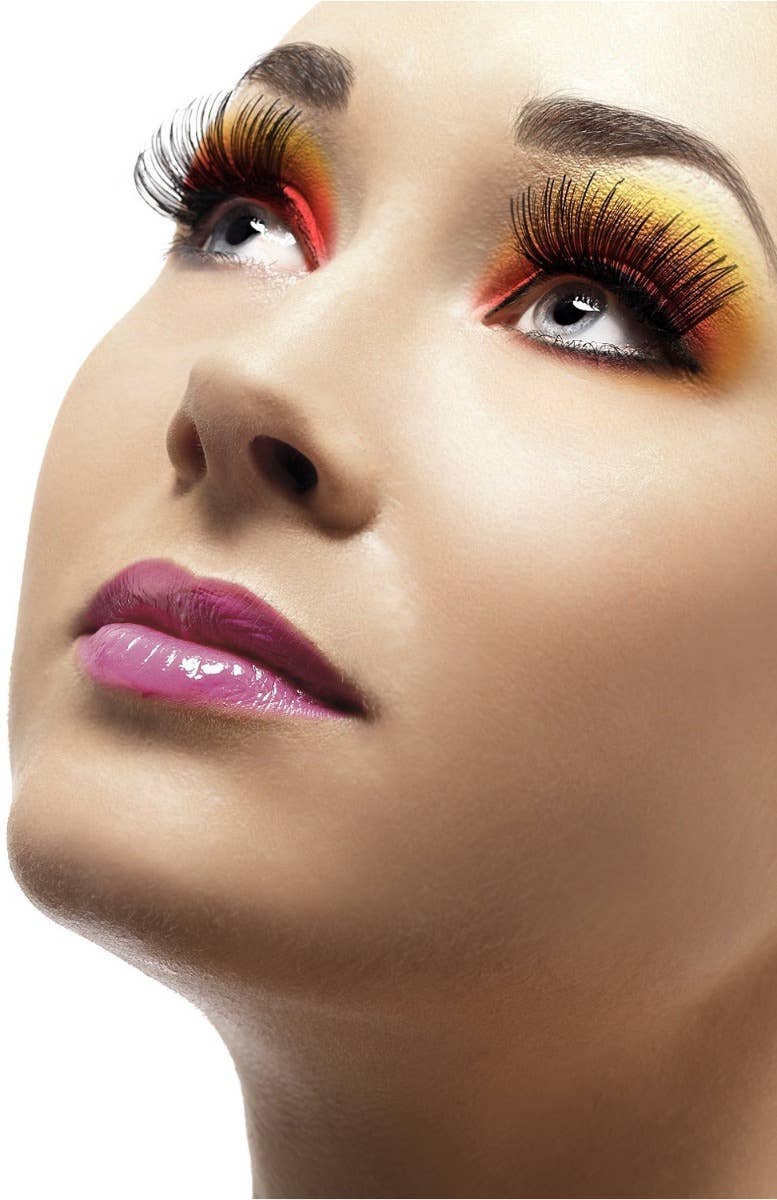 Image of Metallic Black Flutter Fake Eyelashes