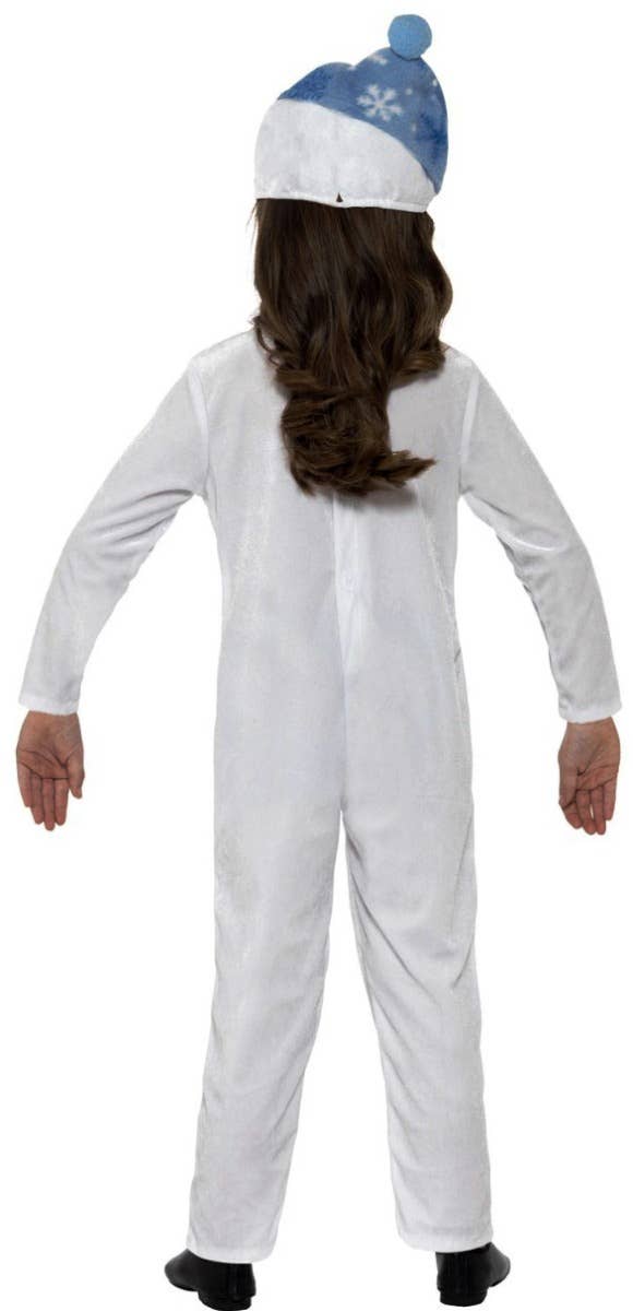 Toddler Kids Christmas Snowman Fancy Dress Costume Back
Image