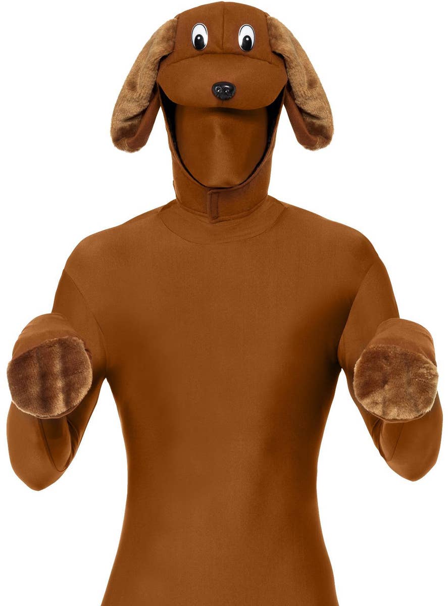 Brown Dog Headpiece and Gloves Accessory Set - Alternate Image
