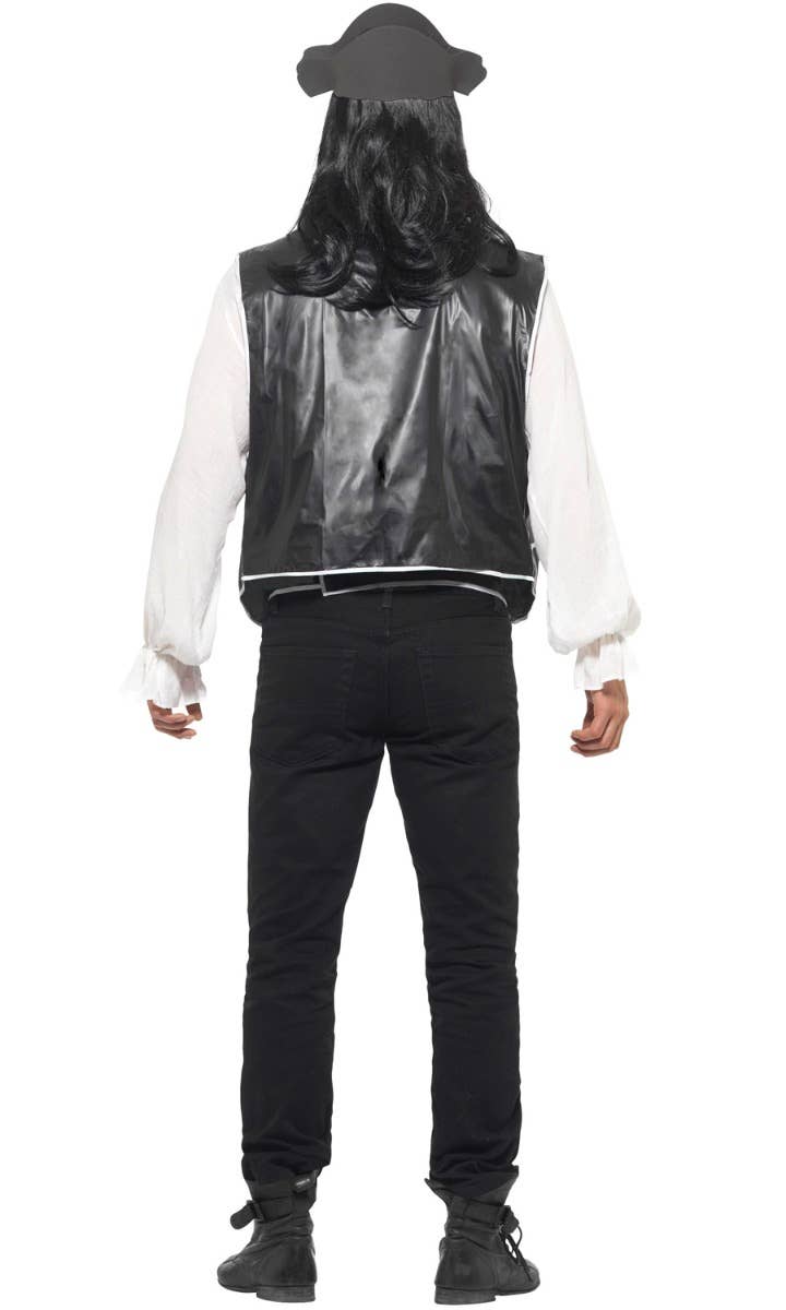 Skull and Cross Bone Pirate Costume Accessory Set Back Image