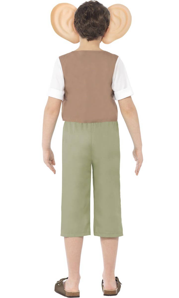 Boys BFG Roald Dahl Book Week Fancy Dress Costume Back Image