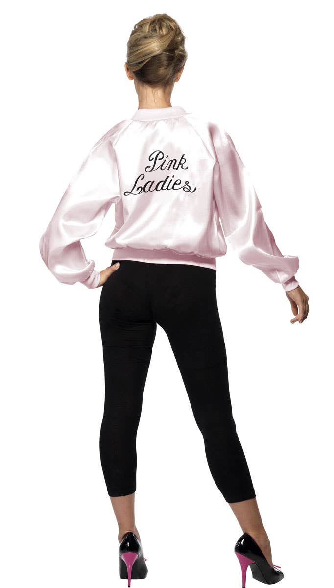 Pink Ladies Women's Grease Costume Back Image