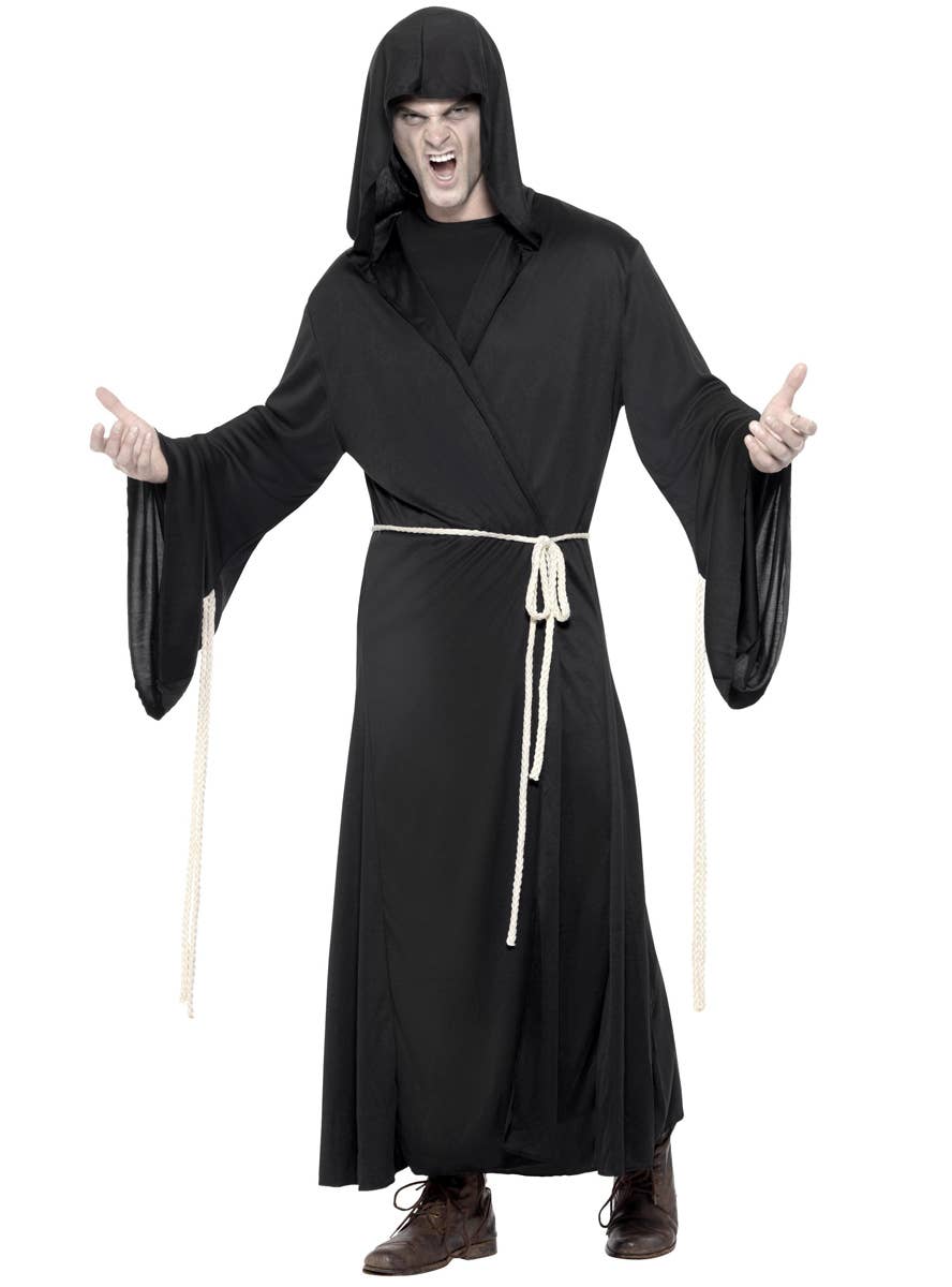Men's Grim Reaper Budget Halloween Costume - Alt Image