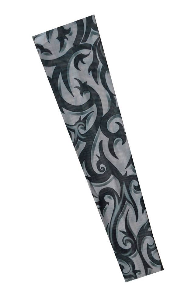Adult's Tribal Print Tattoo Sleeve 2 Pack - Pack Image