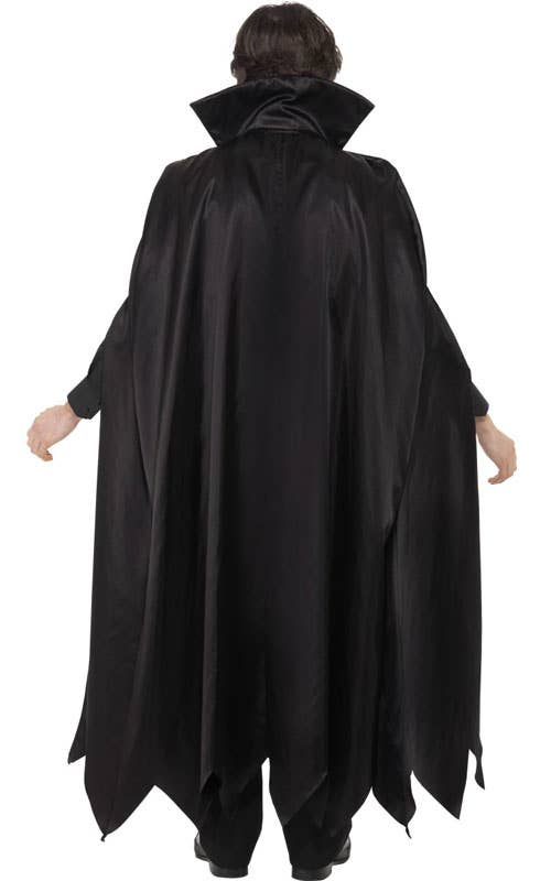 Men's Gothic Vampire Classic Halloween Costume Back