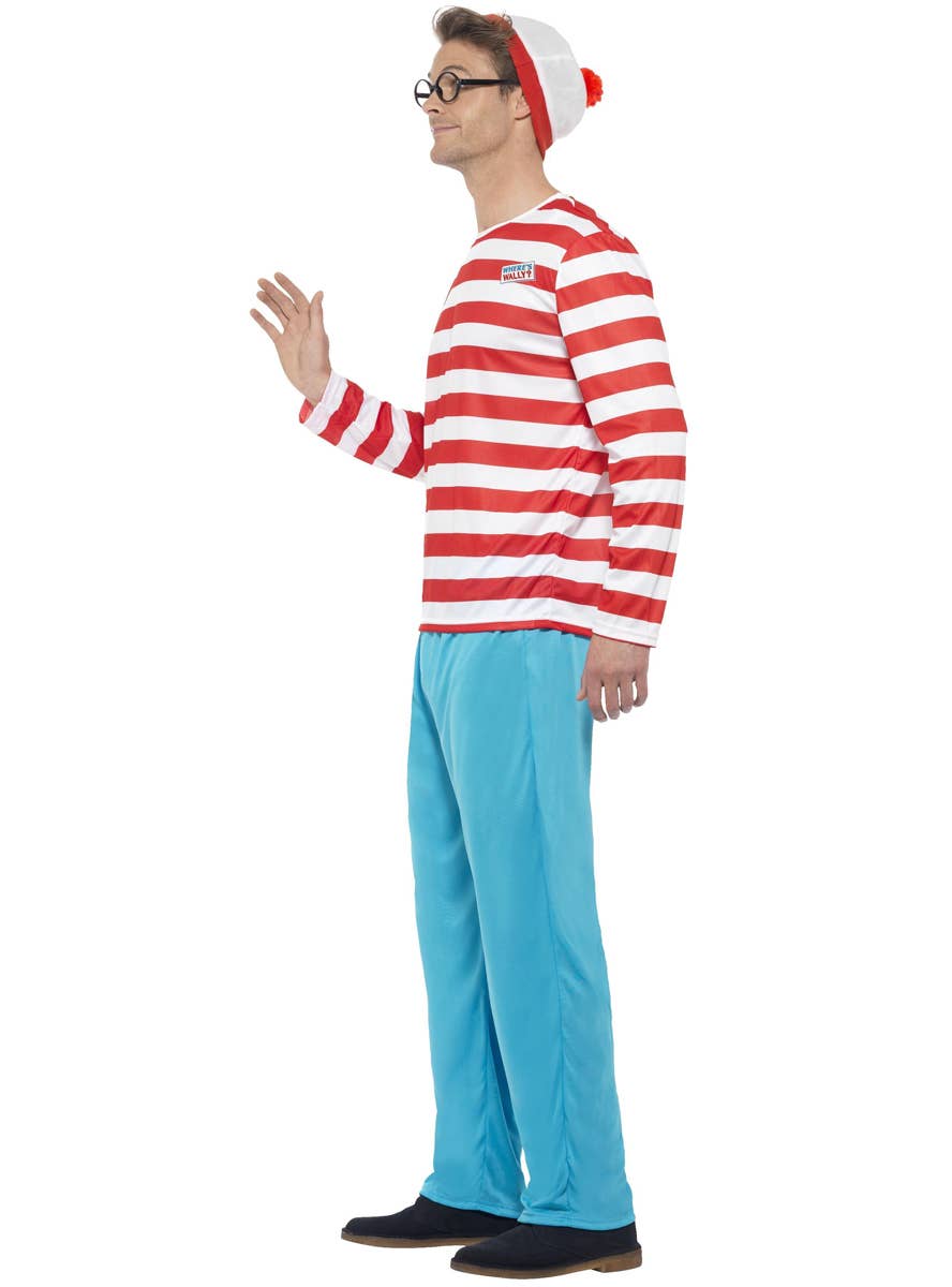 Men's Where's Wally Officially Licensed Costume Side Image