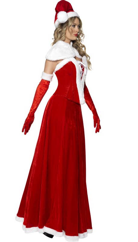 Miss Santa Womens Luxury Christmas Dress Up Costume - Image 3