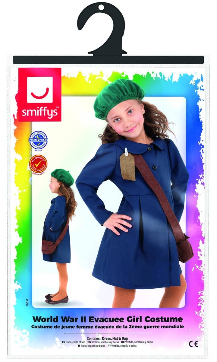 World War II Evacuee Costumes for Girls - Packet Image