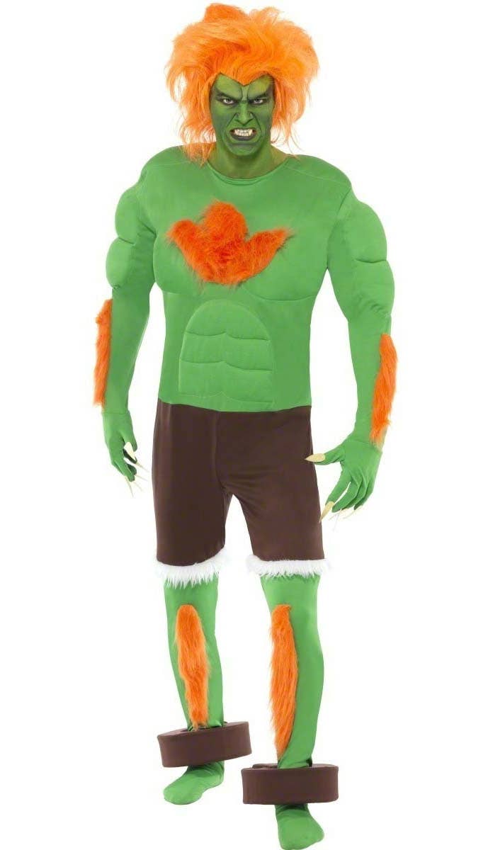 Blanka Men's Street FIghter Costume Main Image