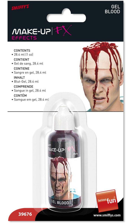 Fake Red Blood Gel Special Effects Costume Makeup - Main Image