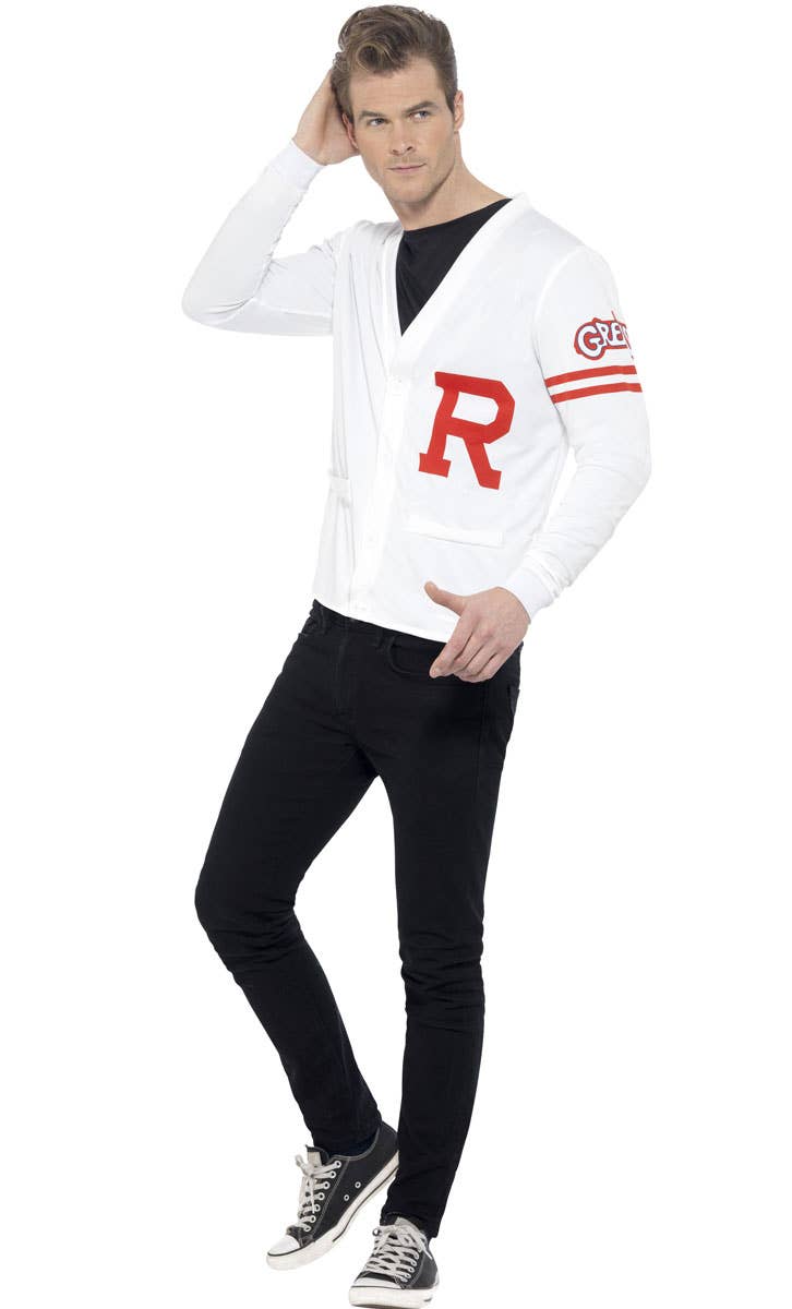 Men's Grease Rydell High Jock Fancy Dress Costume Alternate Image