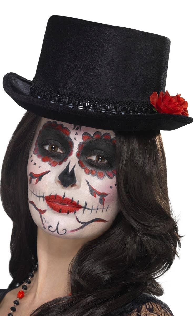 Day of the Dead Unisex Top Hat - Alternative Image
