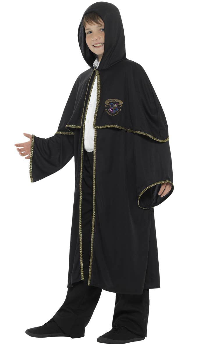 Image of Magical Wizard Cloak Boys Book Week Costume - Side Image