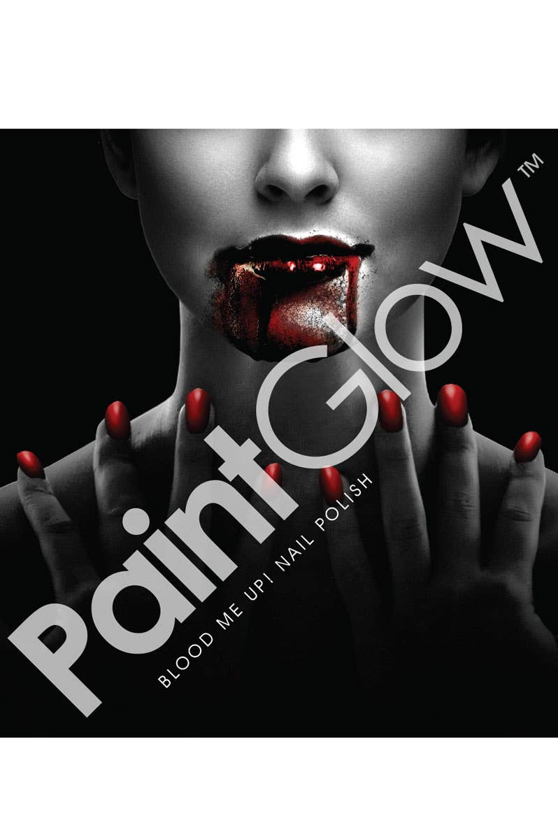 Blood Red Halloween Special Effects Nail Polish Alternate Image