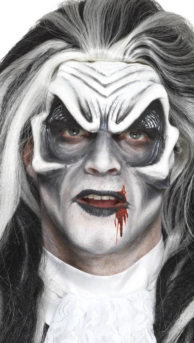 White And Black Vampire Prosthetic Halloween Special Effects Costume Accessory Main Image