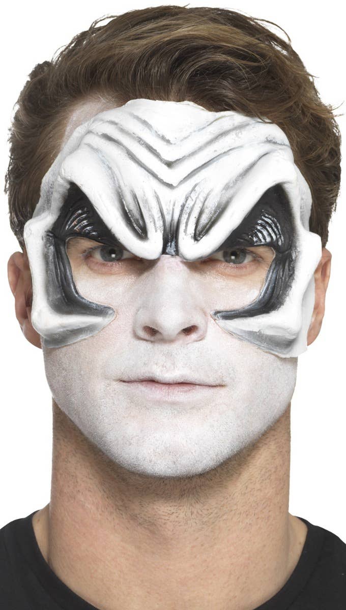 White And Black Vampire Prosthetic Halloween Special Effects Costume Accessory Image 2
