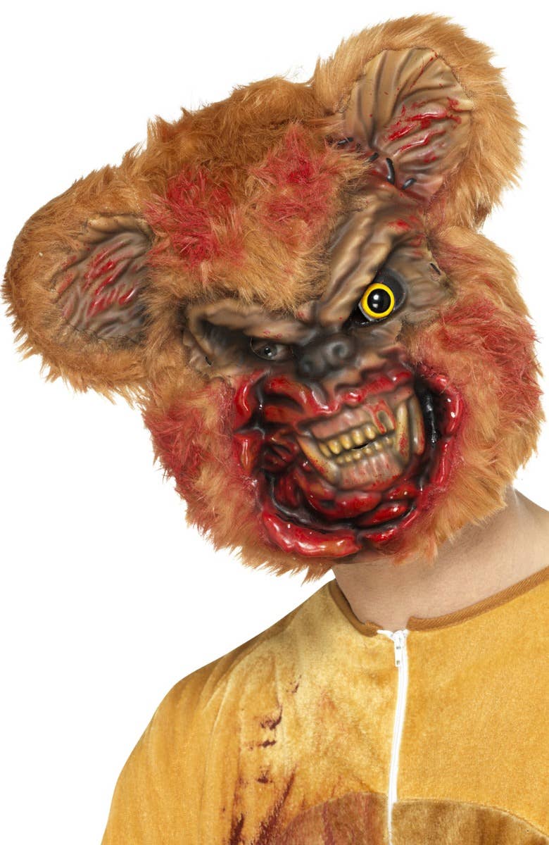 Halloween Bloody Furry Zombie Teddy Bear Fancy Dress Costume Main Image