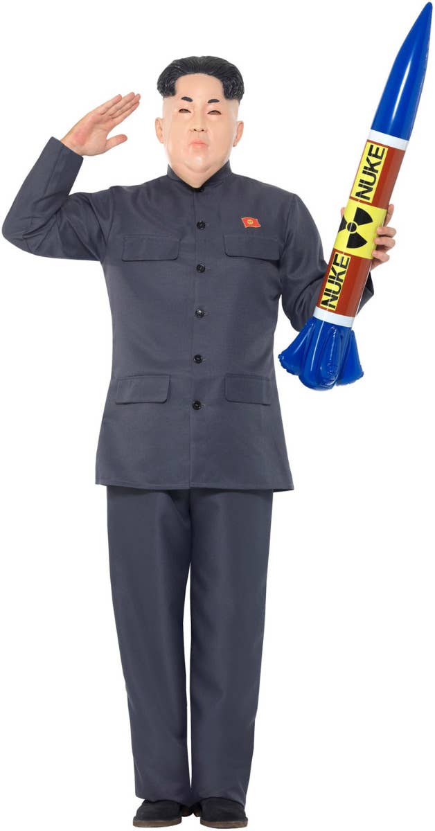 North Korean Dictator Men's Funny Kim Jong-un Costume Alt Image