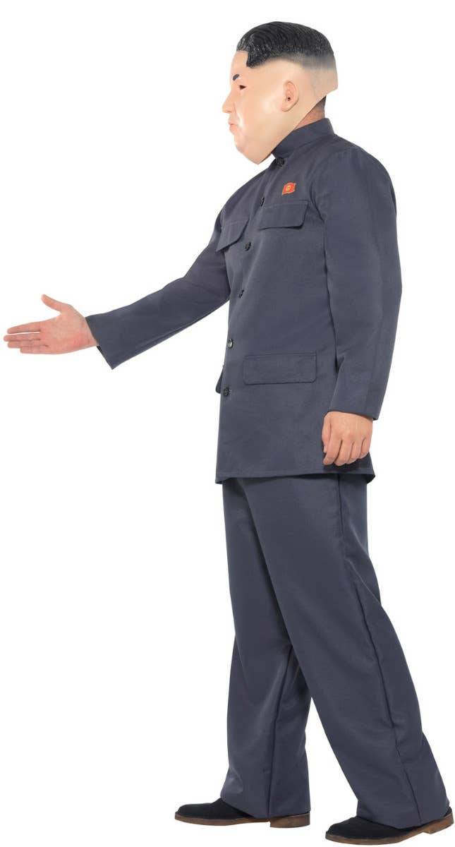 North Korean Dictator Men's Funny Kim Jong-un Costume Side Image