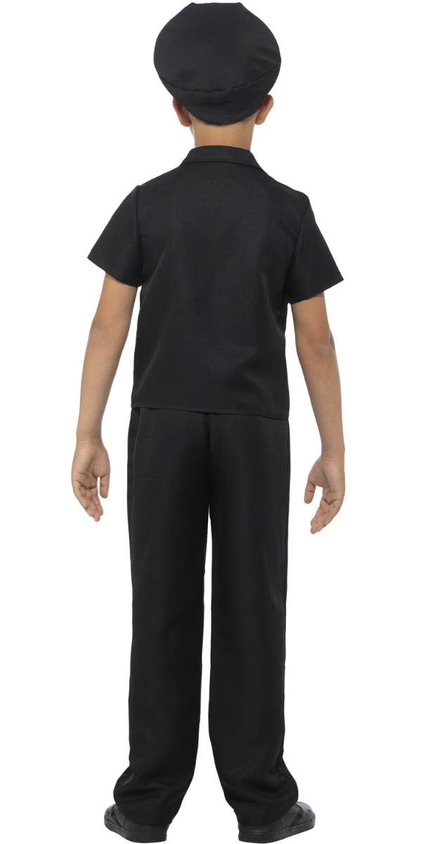 New York Police Costume Boy's - Back