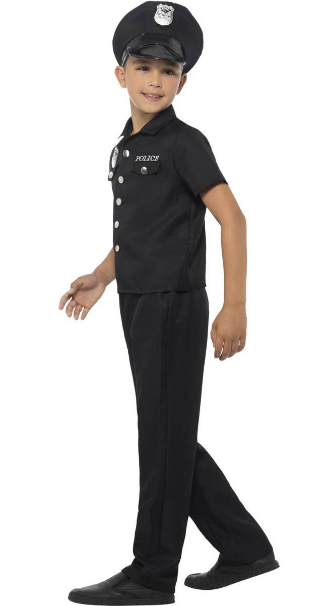 New York Police Costume Boy's - Side