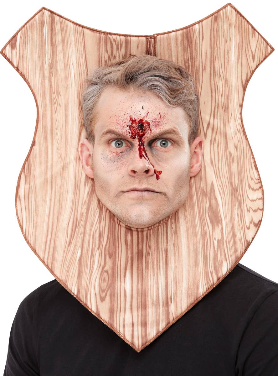 Funny Head Trophy Board Costume Accessory