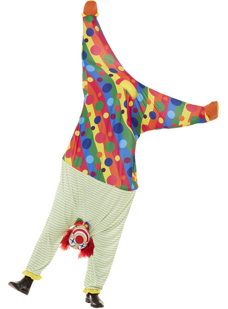 Funny Upside Down Clown Costume - Alternate Image