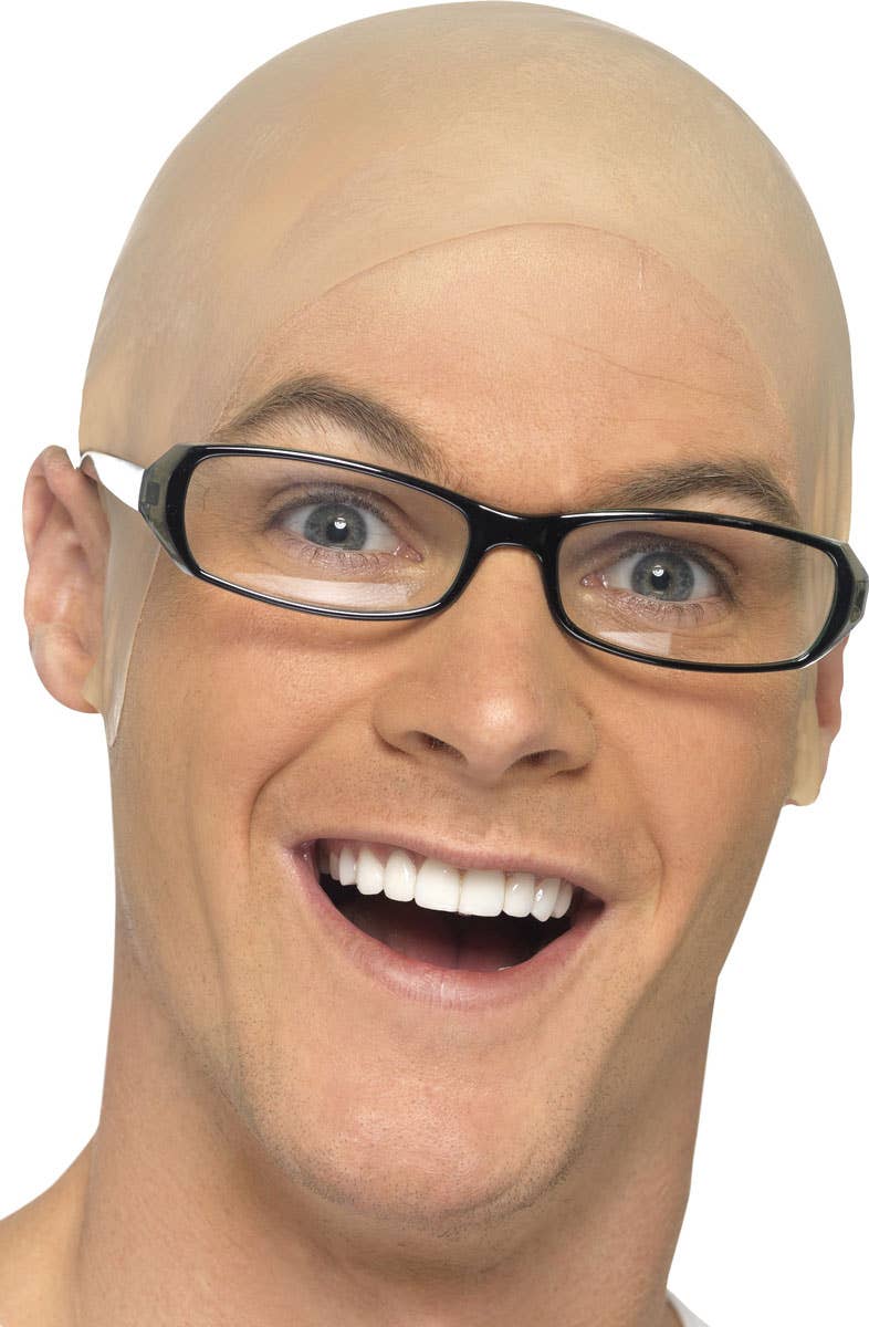 Nude Skin Head Bald Cap Special FX Costume Accessory