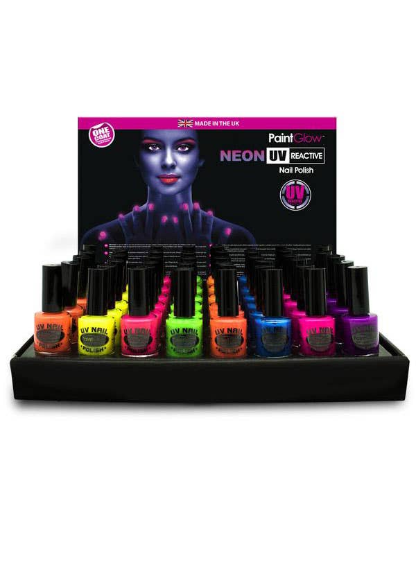 Magenta UV Special Effects Nail Polish Alternate Image 2