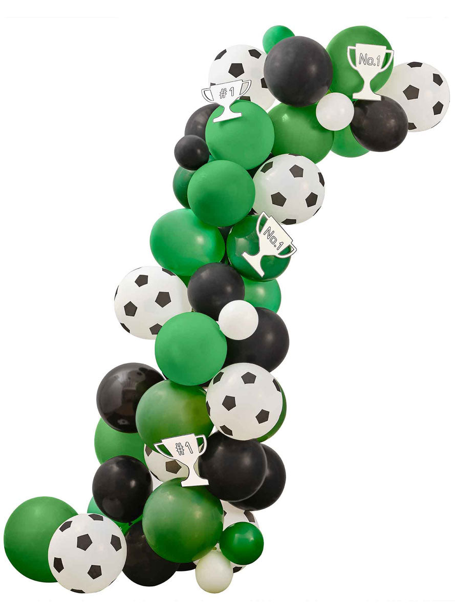 Soccer Kick Off Party 55 Piece Balloon Arch Kit – Main Image
