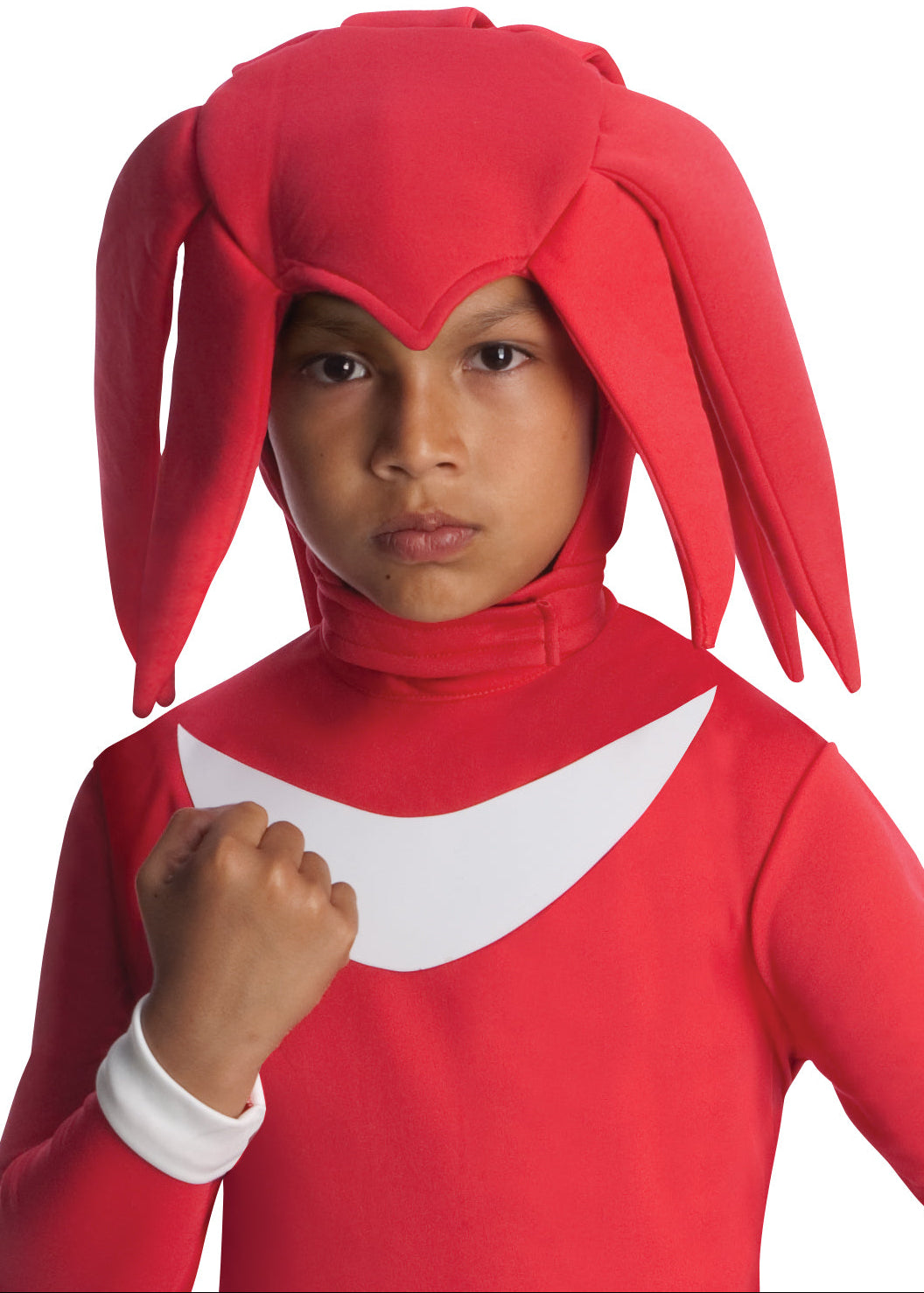 Knuckles Sonic the Hedgehog Boy's Gaming Costume - Close Image 2