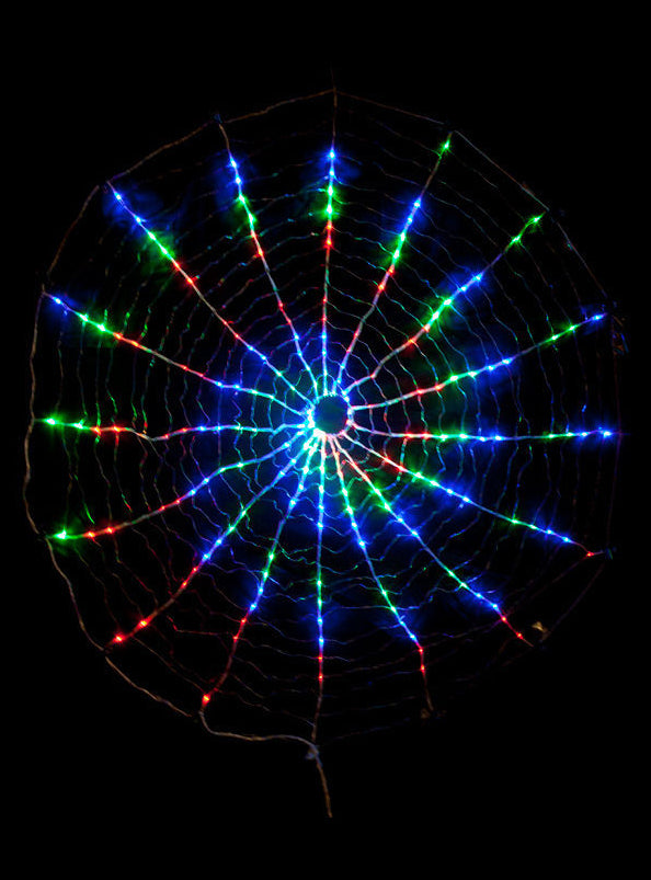 Spiral Circle Light Multicolour Christmas Light Decoration