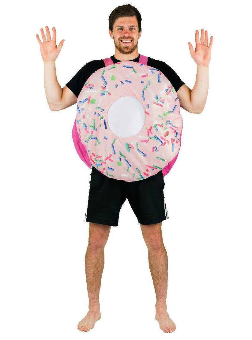 Sprinkle Donut Novelty Adults Food Costume - Alternative Image