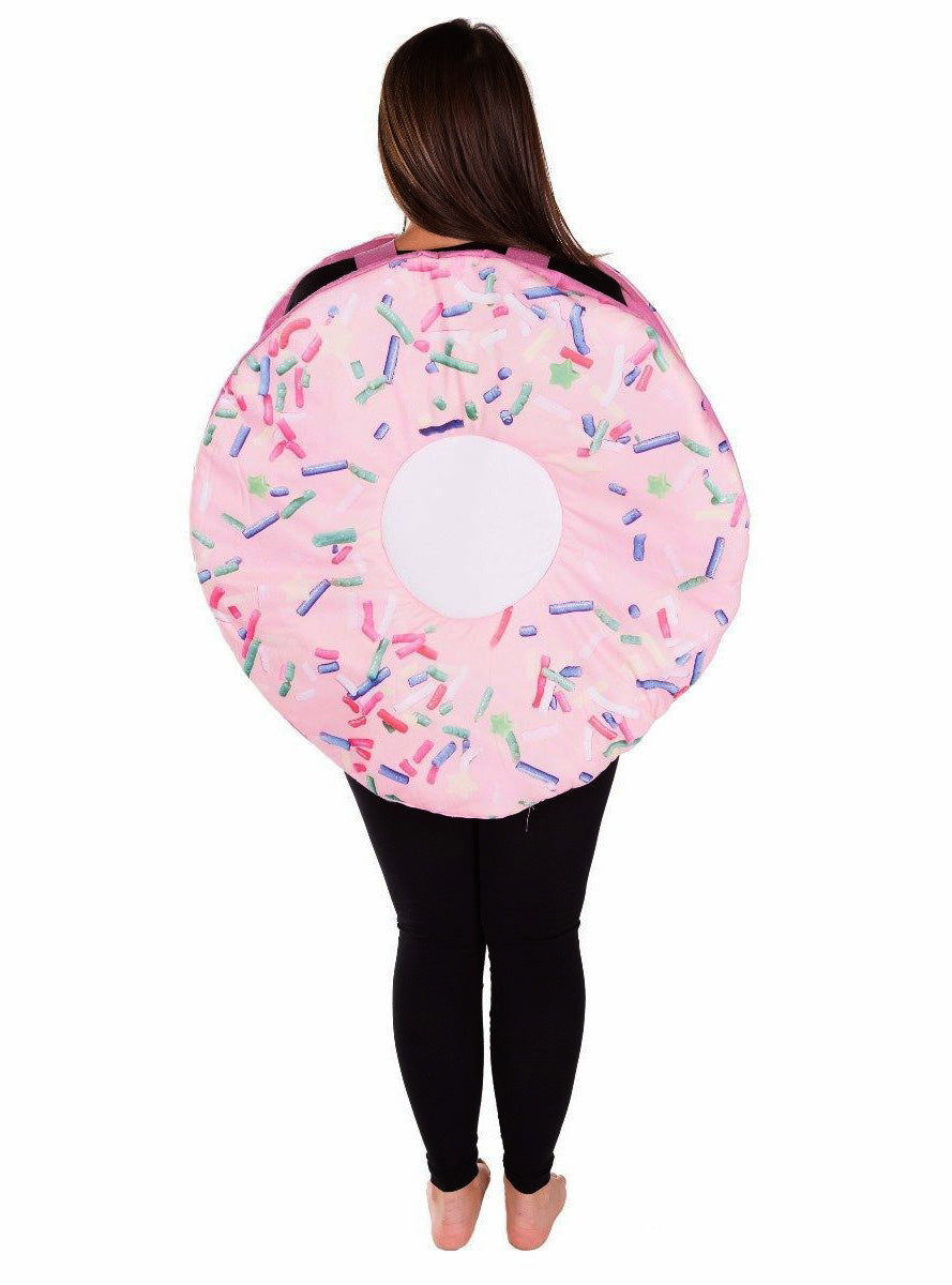 Sprinkle Donut Novelty Adults Food Costume - Back Image