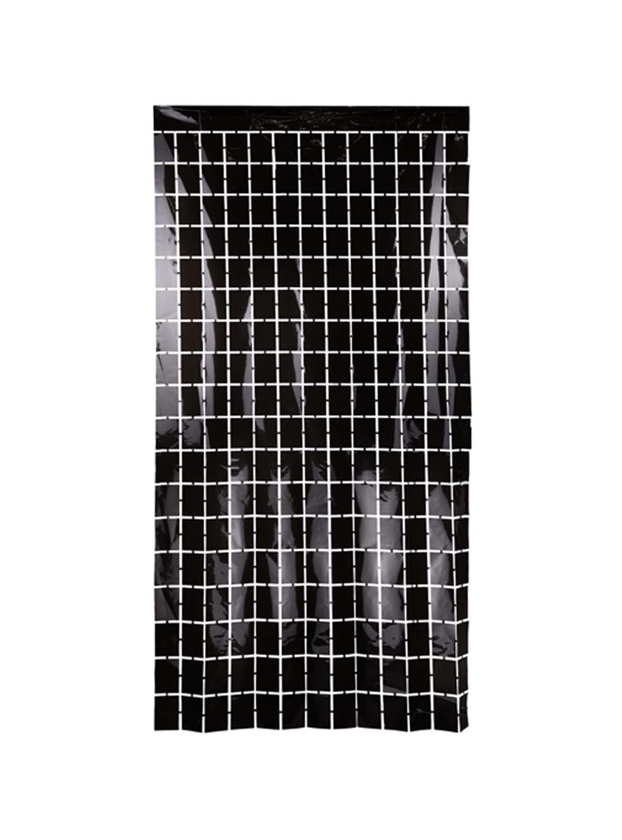Square Black 200cm Party Backdrop - Main Image