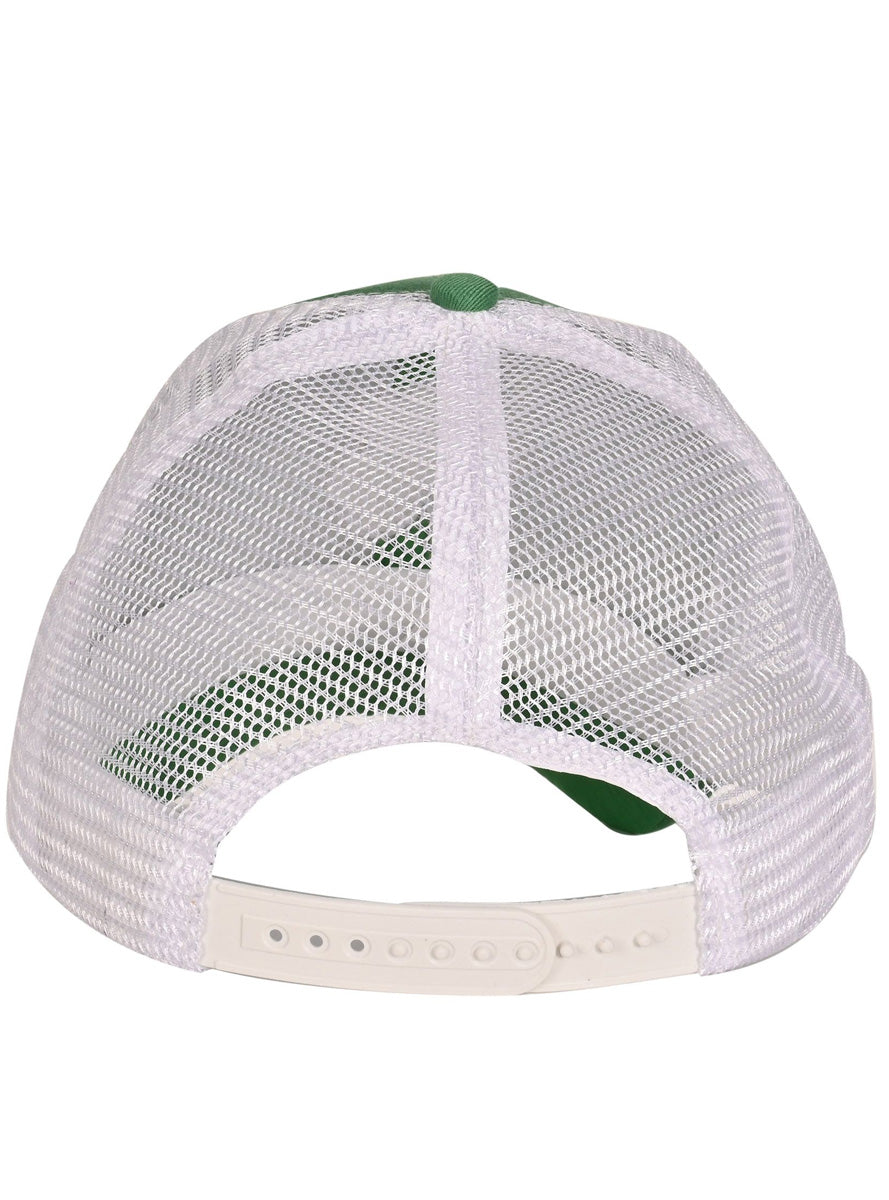 St Patricks Day Green Shamrock Baseball Cap - Back Image
