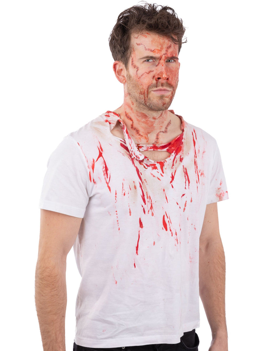 Halloween Stapled Skin Temporary Tattoos - Alternate Image